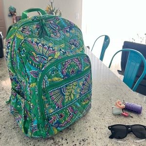 Vera Bradley quilted backpack